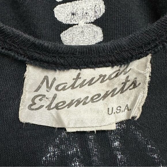 Natural Elements Black Tropical Sleeveless Jumpsuit - Picture 11 of 13